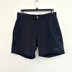 North Face Mens Black Rolling Sun Packable Shorts Size 32 Flash Dry Outdoor Hike